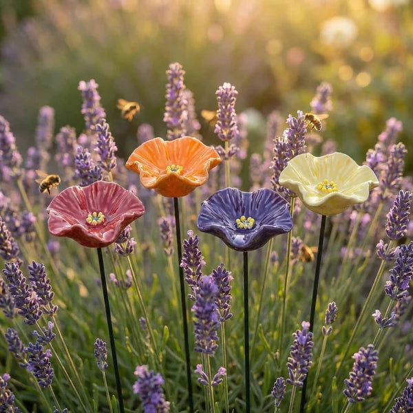 Blooming Bee Blossoms, handmade by Nancy