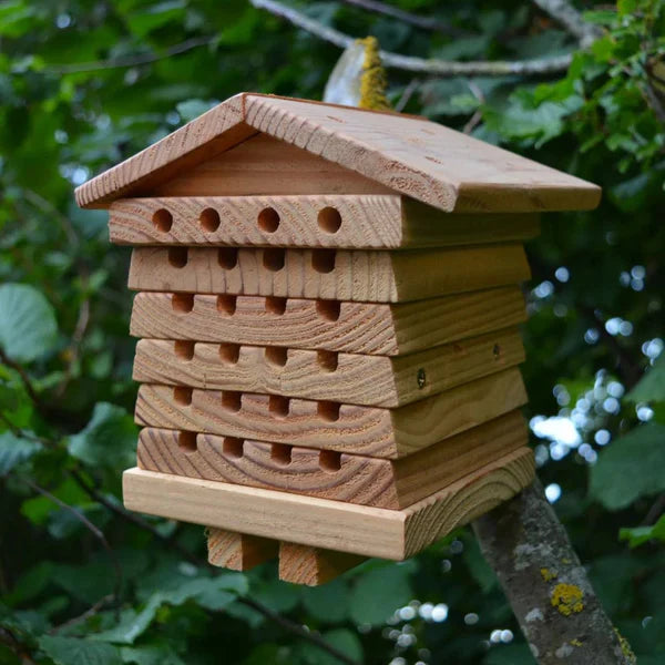 Wild Bee Hotel, handmade by Julian